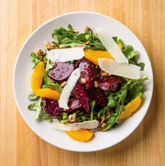 Marinated beet salad