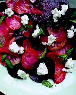 Marinated beet salad