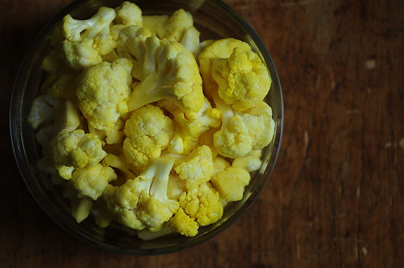 Marinated cauliflower