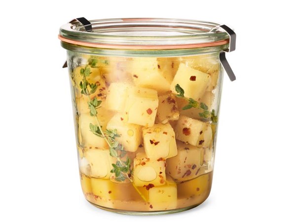 Marinated cheddar 