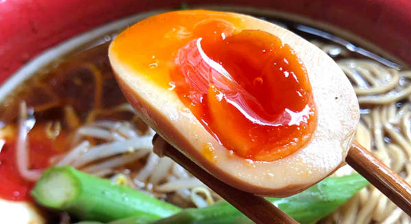 Marinated eggs