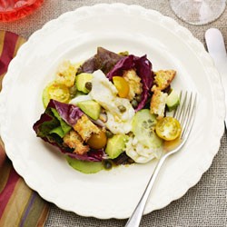 Marinated fish salad