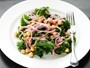 Marinated kale and chickpea salad with sumac onions