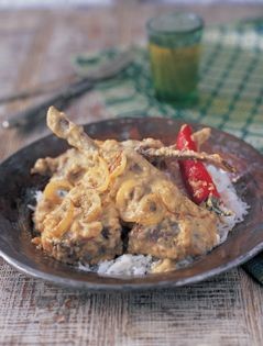 Marinated lamb rib chops