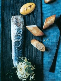 Marinated mackerel with spiced aïoli