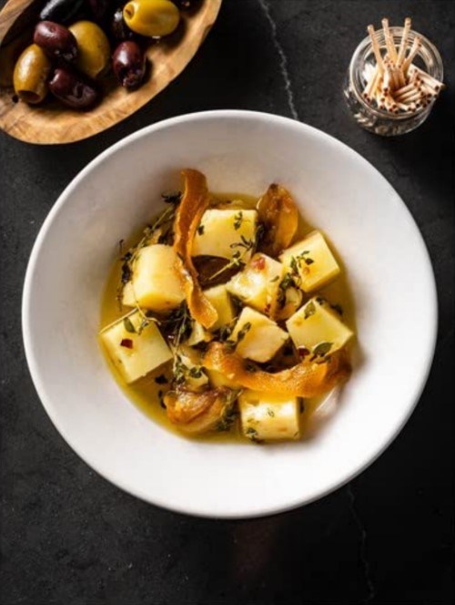 Marinated Manchego