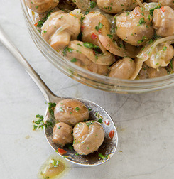 Marinated mushrooms