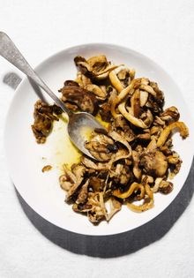 Marinated mushrooms