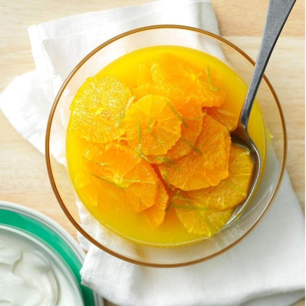 Marinated oranges