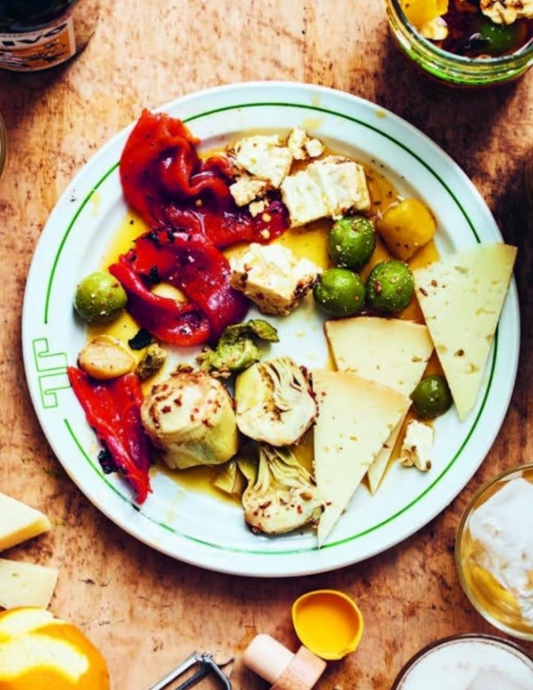 Marinated peppers