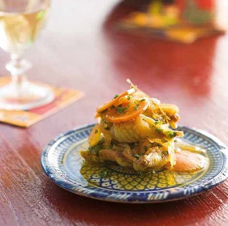 Marinated quail (Codorniz en escabeche)