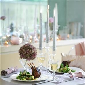 Marinated rack of lamb with herbs, honey and lemon