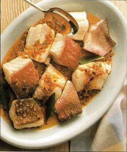 Marinated red snapper (Escabèche)