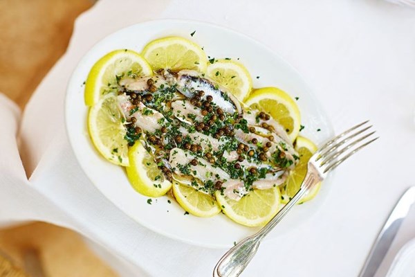 Marinated sardines
