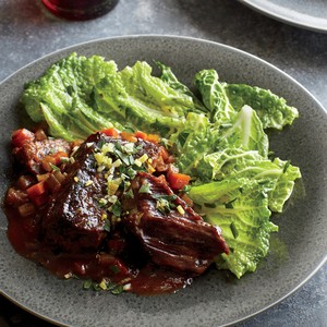 Marinated Savoy cabbage