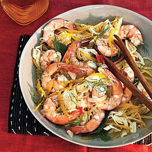 Marinated shrimp