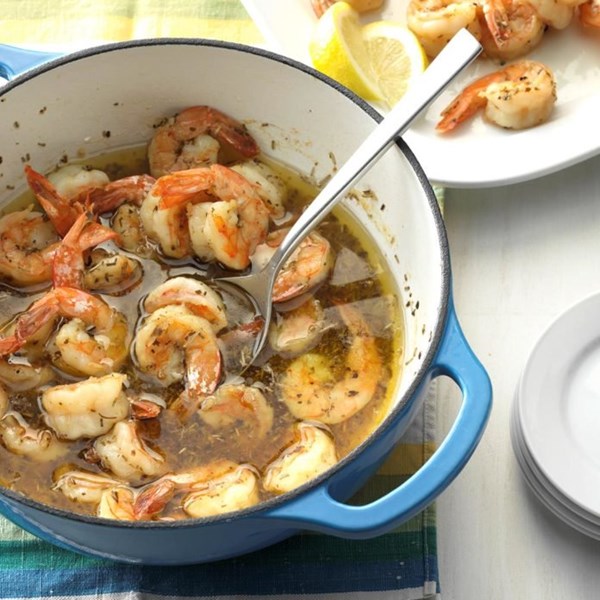 Marinated shrimp