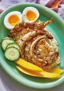 Marinated silver fish
