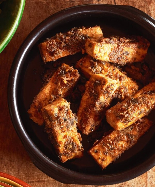 Marinated tofu