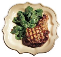 Marinated veal chops