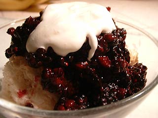 Marion blackberry shortcake