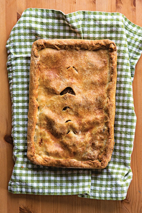 Marion Buote's meat pie