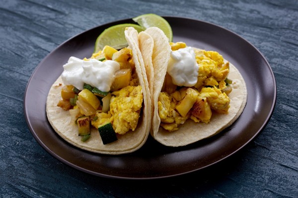 Mariquita farm squash tacos