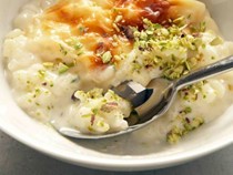 Mark Bittman's rice pudding in the oven (Cook the Book)