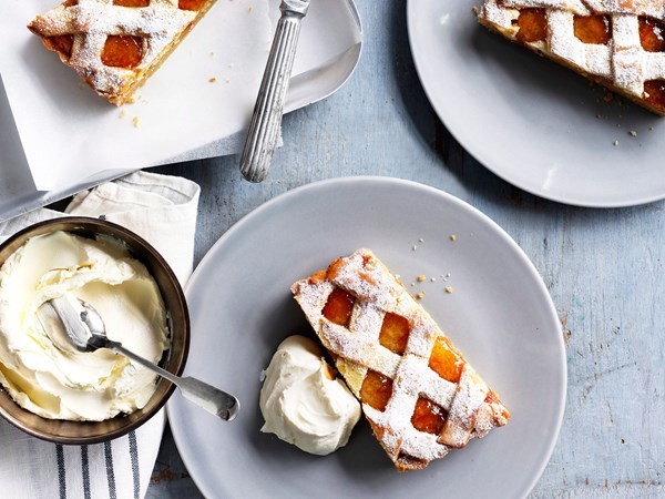 Marmalade & almond tart