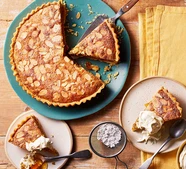Marmalade & Earl Grey frangipane tart