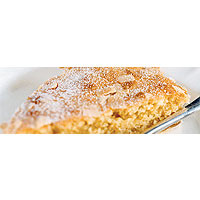 Marmalade almond tart