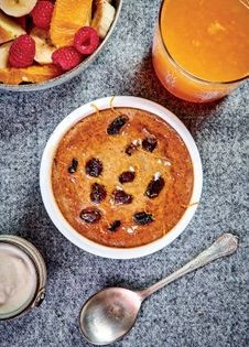 Marmalade baked oats