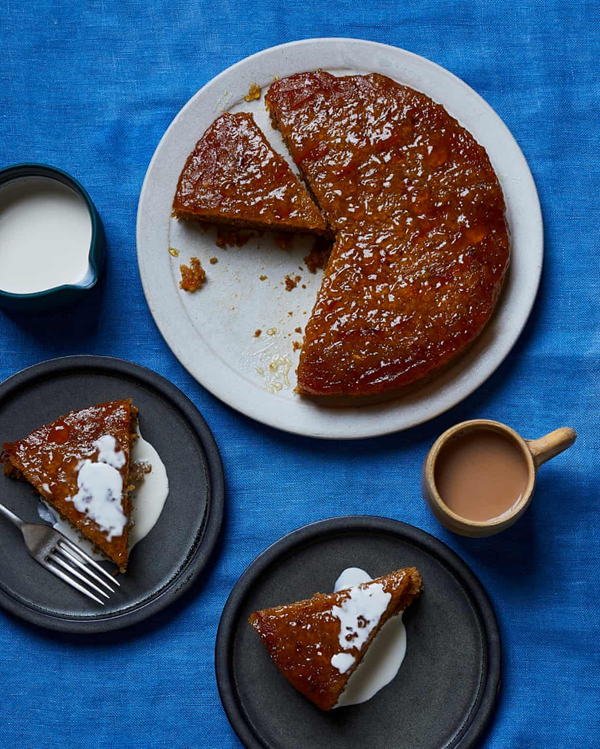 Marmalade breadcrumb cake