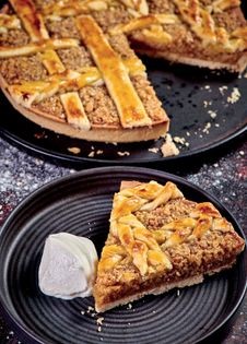Marmalade treacle tart