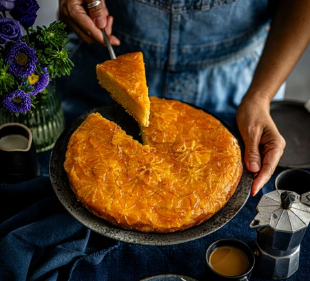 Marmalade upside down cake