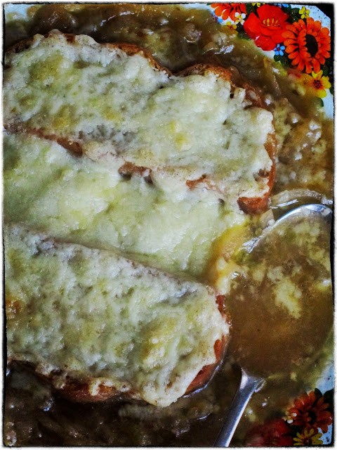 Marmite French onion soup
