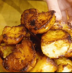 Marmite roast potatoes