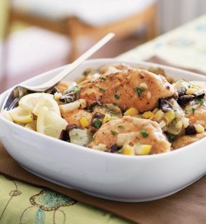 Marrakech chicken stew with preserved lemon and olives