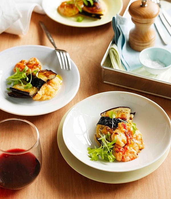 Marron with eggplant, Sichuan pepper and chilli