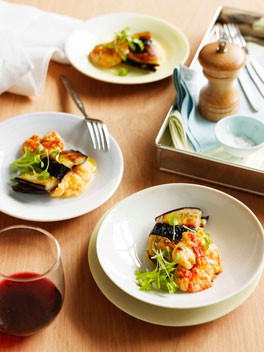 Marron with eggplant, Sichuan pepper and chilli