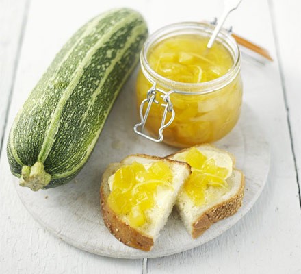 Marrow and ginger jam
