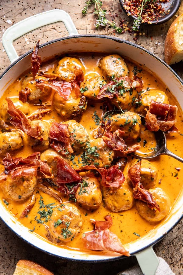 Marry me chicken meatballs