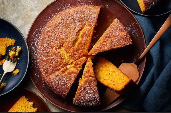 Marsala, citrus & olive oil cake