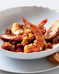 Marseille-style shrimp stew