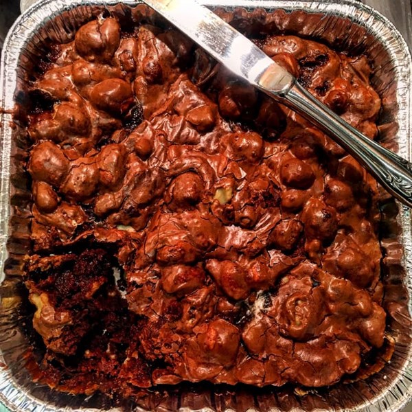 Marshmallow brownies