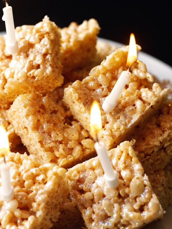 Marshmallow crispy squares