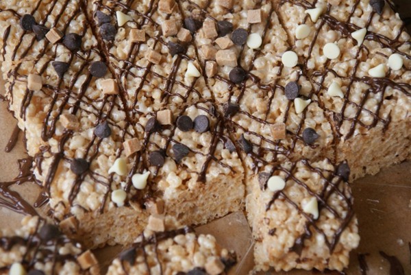 Marshmallow Rice Krispie treats