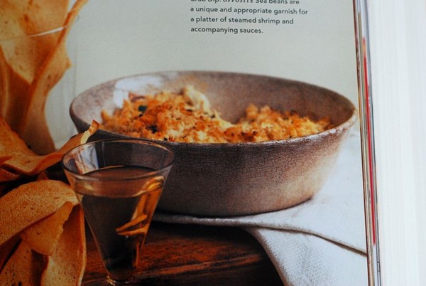 Martha Stewart's hot crab dip
