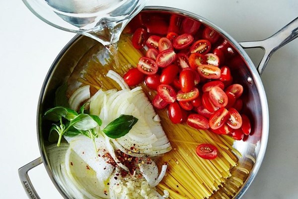 Martha Stewart's one pan pasta