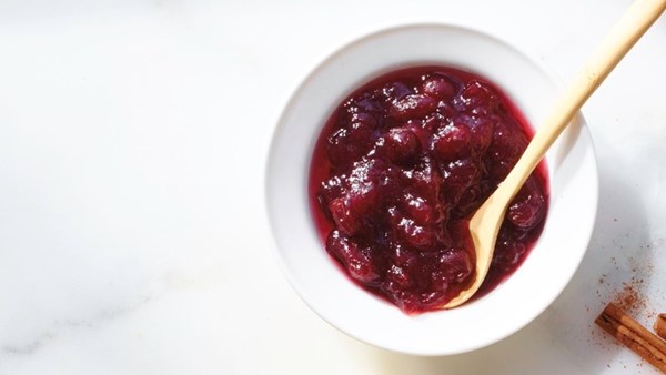 Martha's classic cranberry sauce